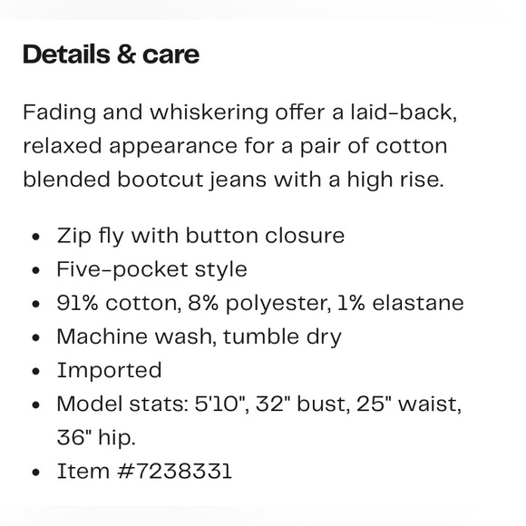 Lovely Like NEW Hudson Blair High Rise Bootcut Cropped Jeans in Women’s Size 28 - Picture 2 of 6